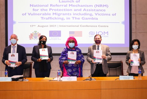 The Gambia Launches National Referral Mechanism for Protection of Vulnerable Migrants, including Victims of Trafficking